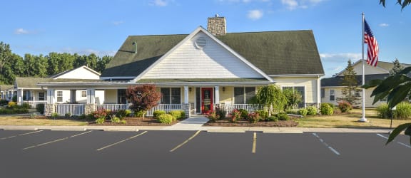 our office is conveniently located in the middle of our parking lot