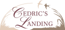 a logo foredding and dating on a green background