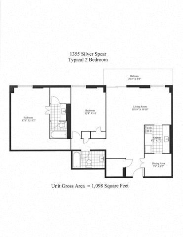 Silver Spear 2 Bedroom B