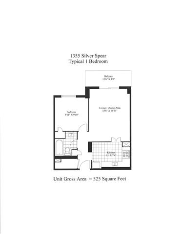 Silver Spear 1 Bedroom A