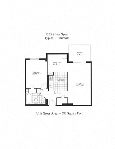 Silver Spear 1 Bedroom C