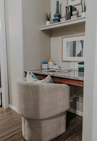 Vanity Table and a Chair at The Summit by Picerne Apartments, Henderson, 89052