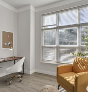 The Edison at Wheat Ridge Apartments in Wheat Ridge, Colorado Model Home Office