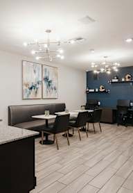 Cafe Style Seating at The Summit by Picerne Apartments, Henderson, Nevada