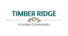 the logo for timber ridge a linden community