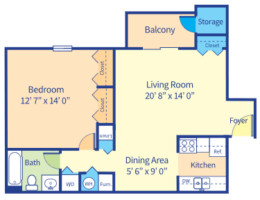Floor Plan  Carriage Pointe at Aquia Potomac I Floor Plan