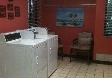 laundry facility at Casa Santa Marta I Senior Apartments in Sarasota, FL