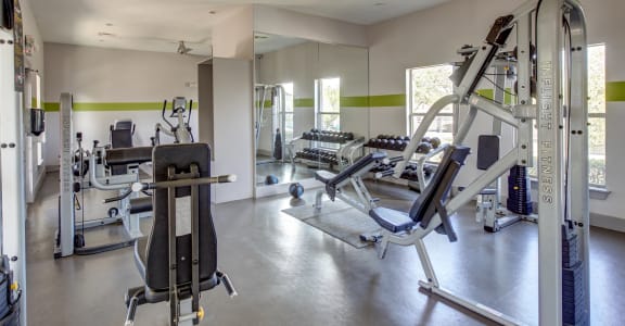 Modern Fitness Center at Arya Grove, Universal City, TX