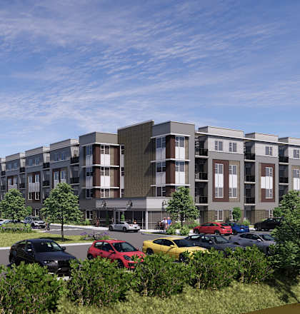 Apartment Building at Union at Tryon in Charlotte, NC 28262