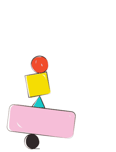 a drawing of a piece of paper with a red dot on top of it