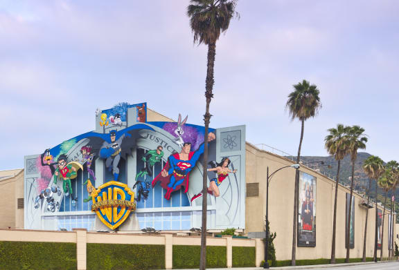 Warner Bros movie studio on May 22, 2011 located in Burbank, CA an area near Los Angeles. The studio is a local icon and tourist attraction for the Los Angeles area.