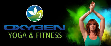 A logo for Oxygen Yoga & Fitness is displayed.