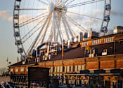 Thumbnail 20 of 25 - Large Ferris wheel at AVIA on Pike Street, Seattle, WA