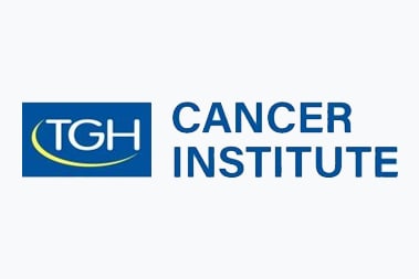 The image is a logo of the TGH Cancer Institute.
