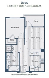  Floor Plan A105