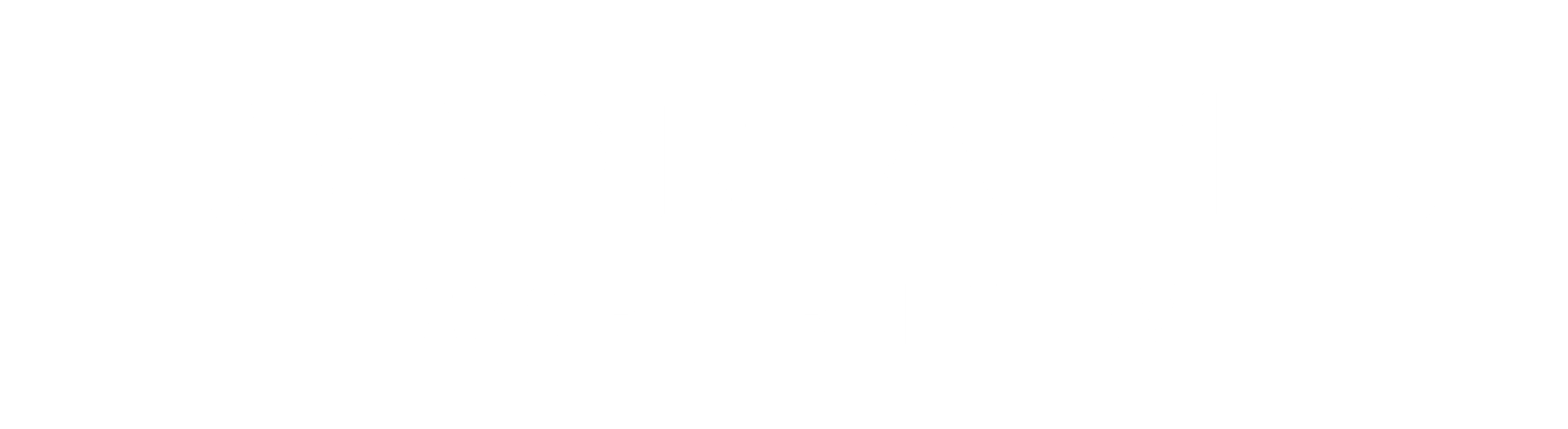 the logo for parkway apts in white on a black background