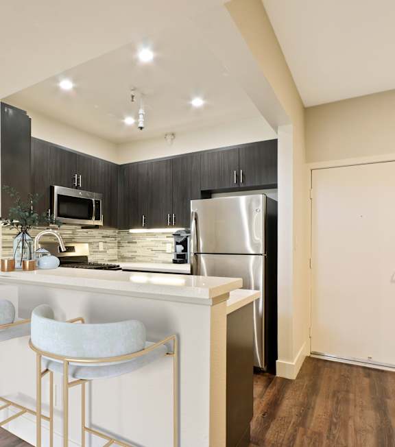 kitchen at Playa Summit, Los Angeles, CA