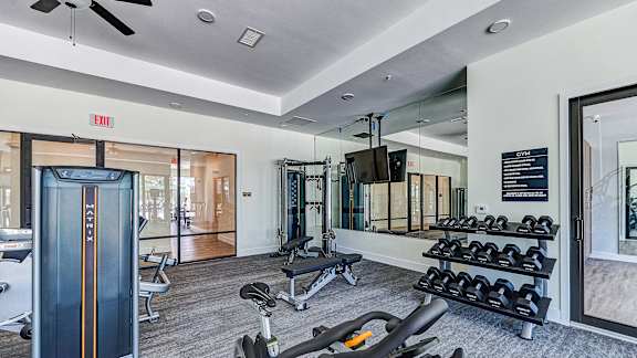 Gym at Imperial Crossing Luxury Apartment Homes, Florida
