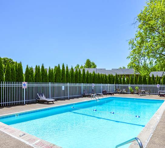 take a dip in our resort style pool
