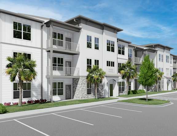 Exterior View at Terrassa Luxury Apartments, Saint Augustine