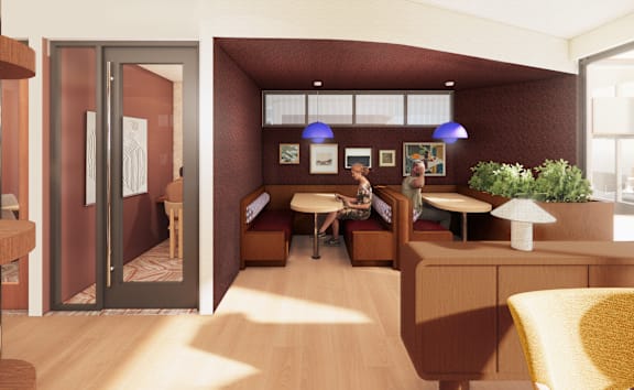 Coworking at Noda Apartments, Seattle, WA