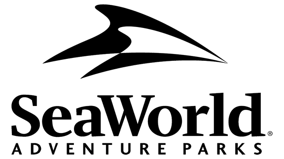 The image is a logo for SeaWorld Adventure Parks.