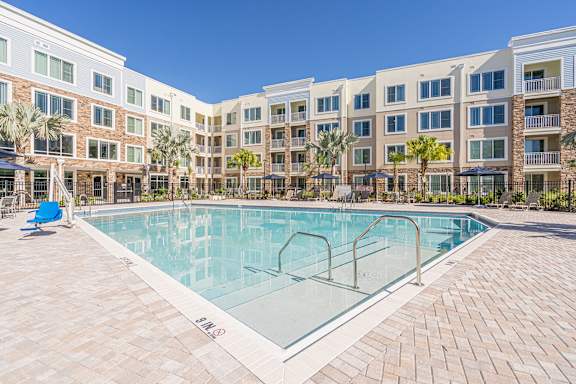 a rendering of the lobby at Sandpiper Glen 62+ Apartments, Orlando, FL, 32825