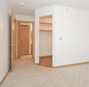 Bedroom With Large Walk-In Closet
