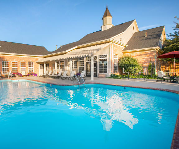 Swimming Pool at Steeplechase at Shiloh Crossing Apartments, 10272 Steeplechase Dr., Avon