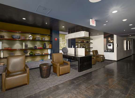 Lobby at Leo at Waterfront Station in the Southwest Waterfront neighborhood in SW, Washington, DC 20024