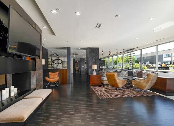 Club room at Leo in the SW Waterfront neighborhood in SW, Washington, DC 20024