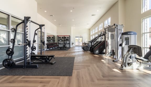 Gym at Arrive Paso Robles, California