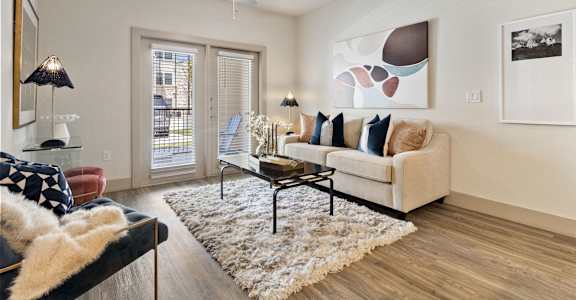 Spacious Living Room View at McCarty Commons, Texas, 78666
