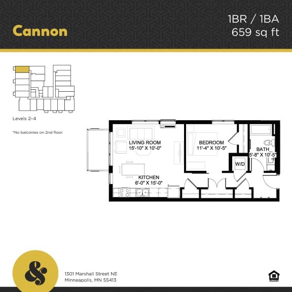 Cannon Apartment Floor Plan