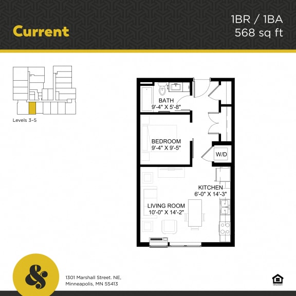 Current Apartment Floor Plan