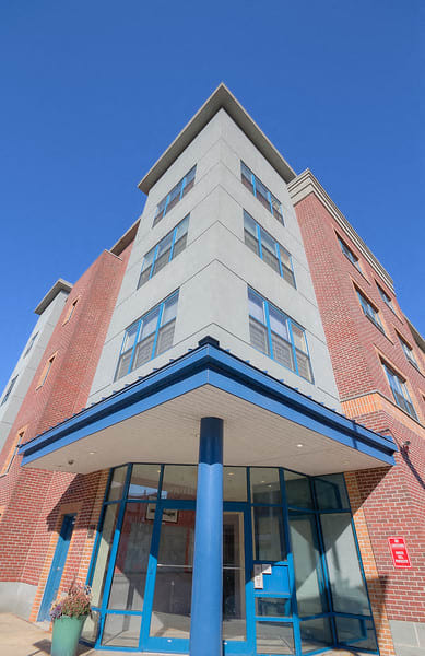 exterior of building entrance