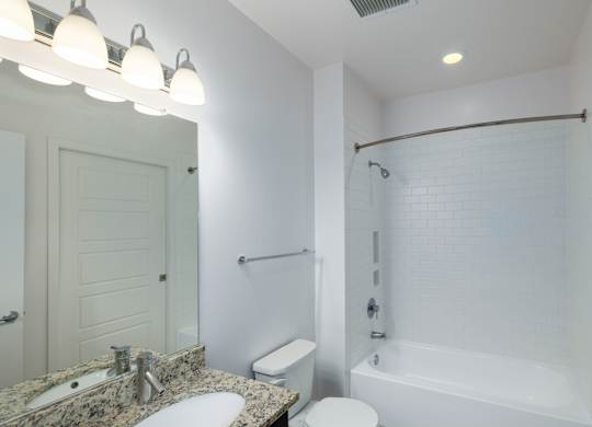 Bathroom at Leo at Waterfront Station in the Southwest Waterfront neighborhood in SW, Washington, DC 20024