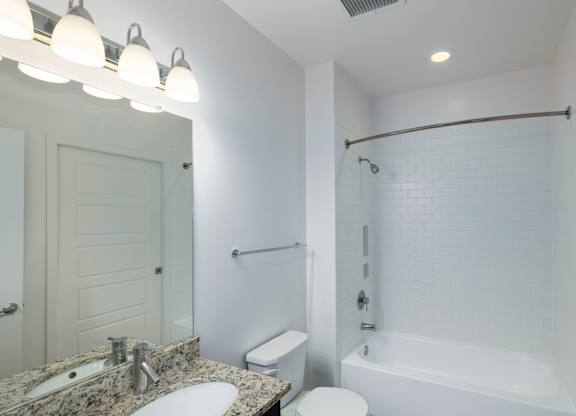 Bathroom at Leo at Waterfront Station in the Southwest Waterfront neighborhood in SW, Washington, DC 20024