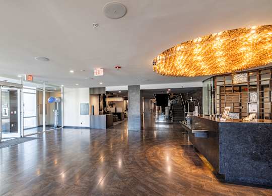 Lobby at Leo at Waterfront Station in the Southwest Waterfront neighborhood in SW, Washington, DC 20024