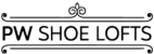 a logo for a shoe lotion store with two logos on top of each other