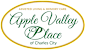 the logo for april valley of chairs city logo