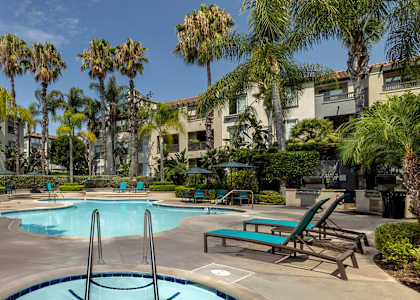 Pool at Campana Crown Valley Apartments in Mission Viejo CA