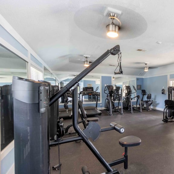 the gym at the estates townhomes