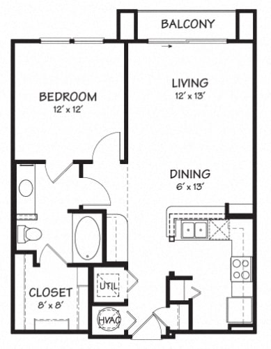 Floor Plan  One A Floor Plan| The Reserve on Cave Creek