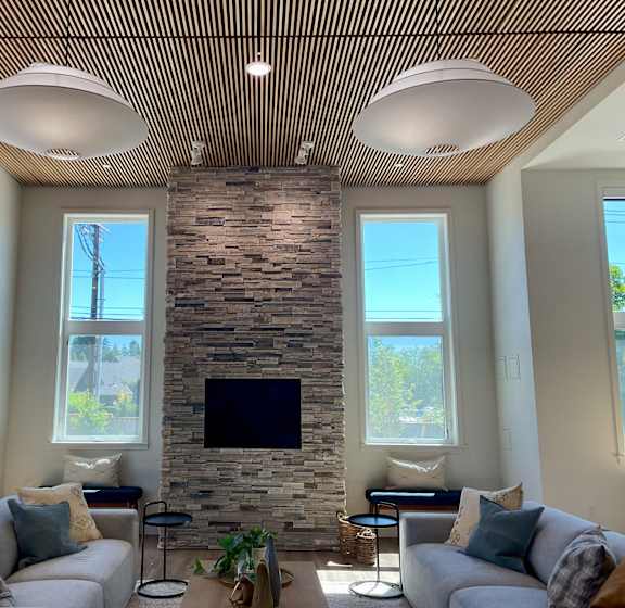 Community Room With TV at Commons on the Tualatin River, Tualatin, Oregon