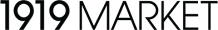 The image shows the text "1919 MARKET" in black on a white background.
