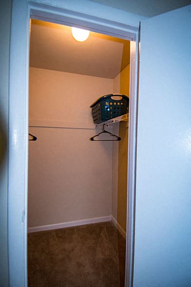 Crane Village Three Bedroom 3A Bedroom 1 Closet