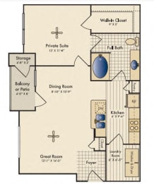 pampa floorplan at Madison on the Meadow, Stafford, TX, 77477