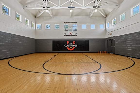 Basketball Court at The Canyons Apartments, Fort Worth, TX, 76116