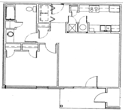 Floor Plan  Harbor Pointe Apartments